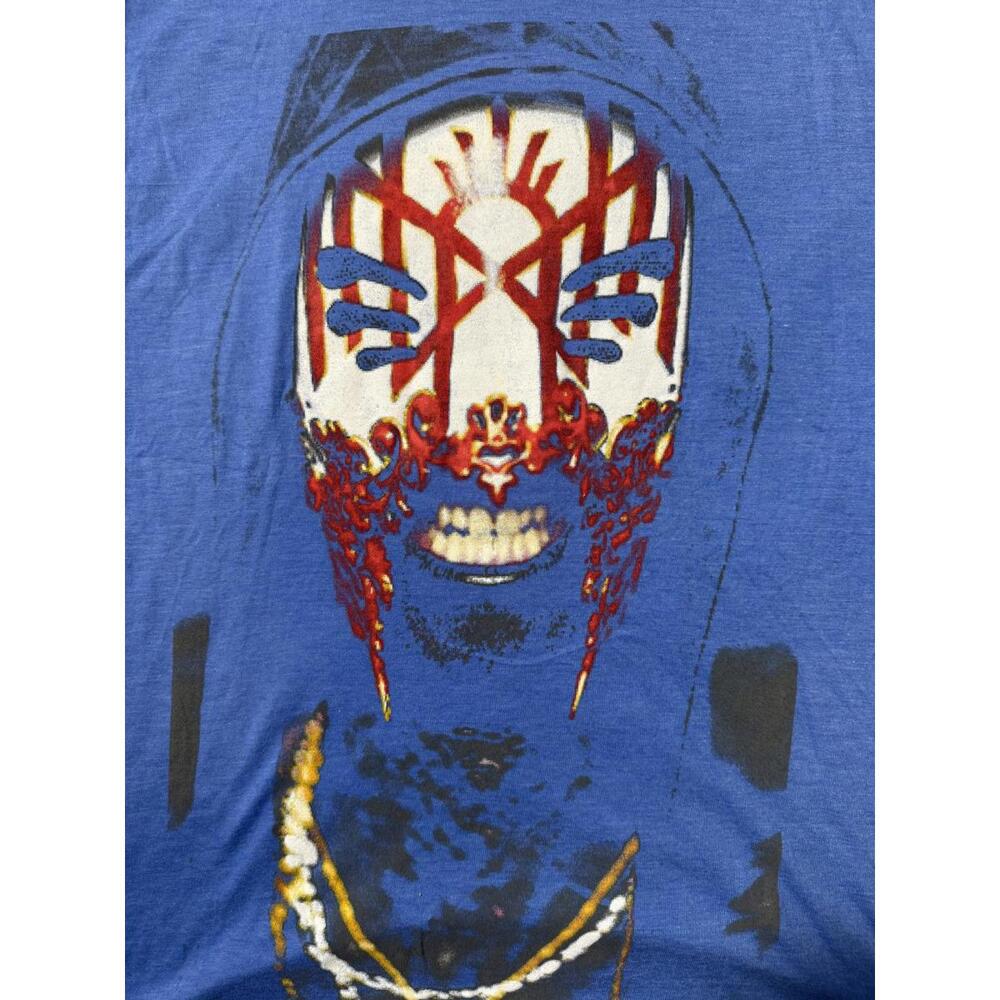 Misprinted Band Tee Blue - Medium - Picture 5 of 6